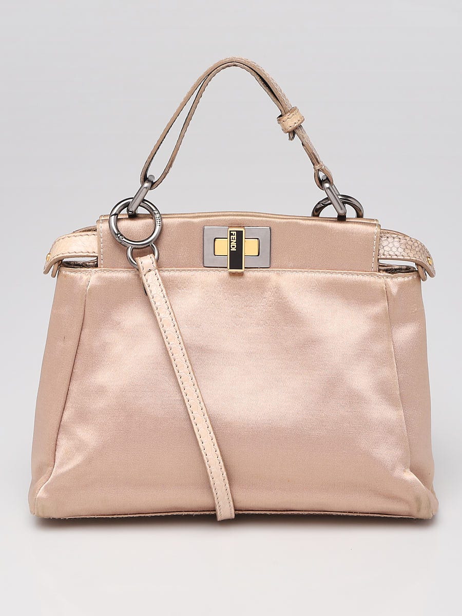 FENDI: mini bag for women - Beige