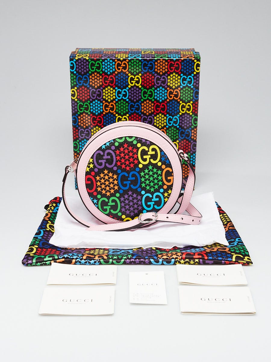 GUCCI GG Psychedelic Round Shoulder Bag