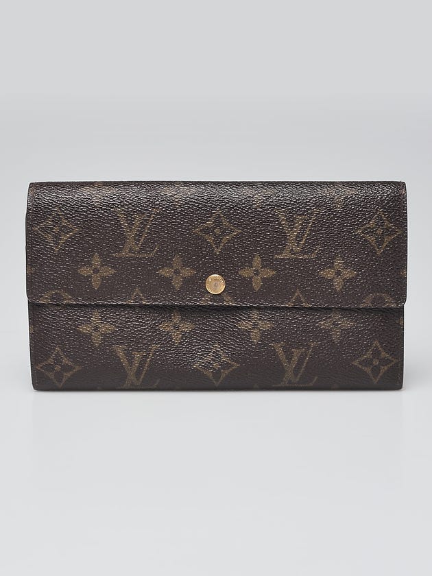 Louis Vuitton Monogram Canvas Sarah Wallet