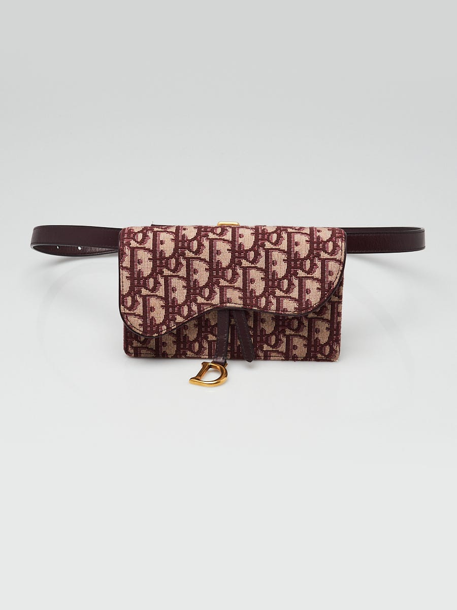 Dior Pre-owned Double Oblique Clutch Bag
