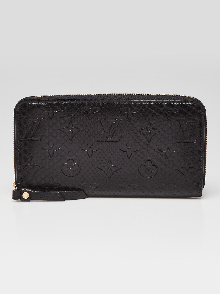 Louis Vuitton Monogram Python Zippy Wallet