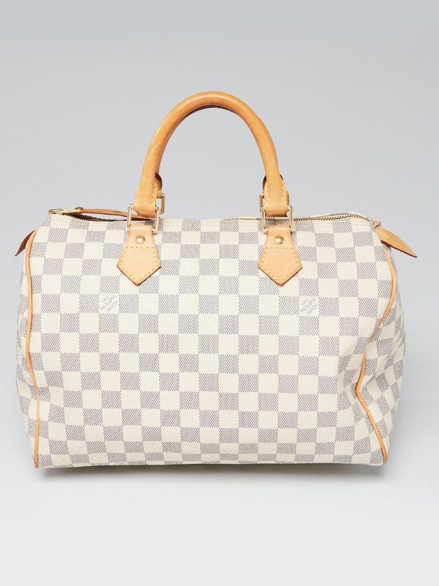 Louis Vuitton Damier Azur Canvas Speedy 30 Bag