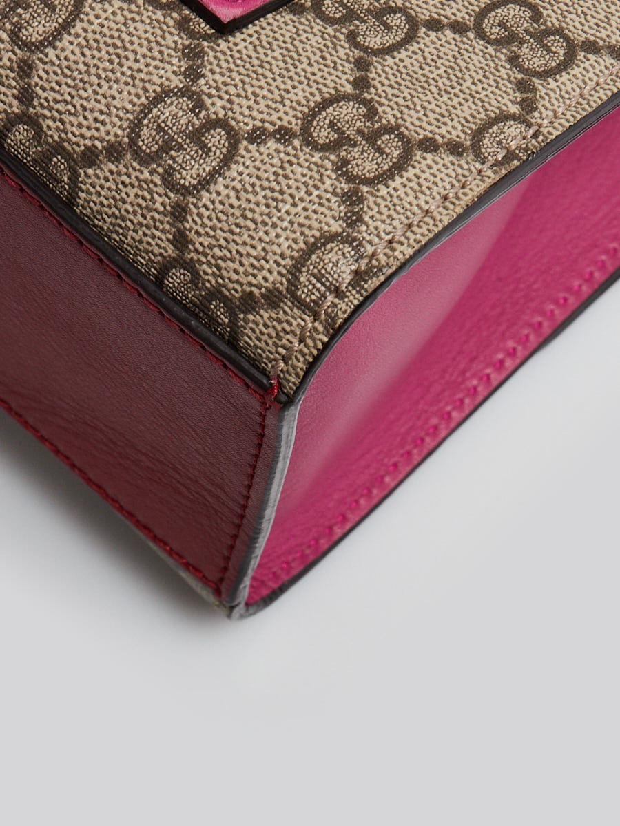Padlock cloth handbag Gucci Multicolour in Cloth - 36369645