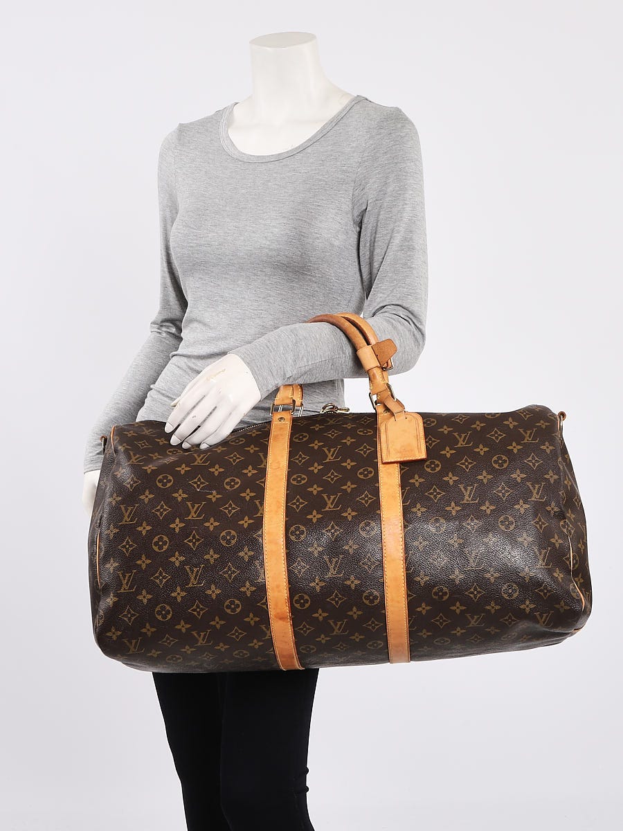 Louis Vuitton 2002 pre-owned Keepall 55 Bandouliere Holdall Bag - Farfetch