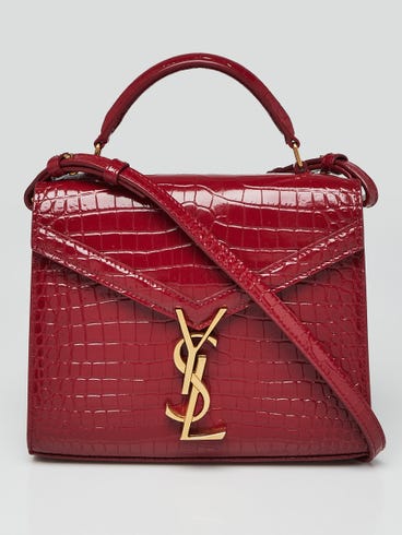 Ysl red crocodile bag Clearance