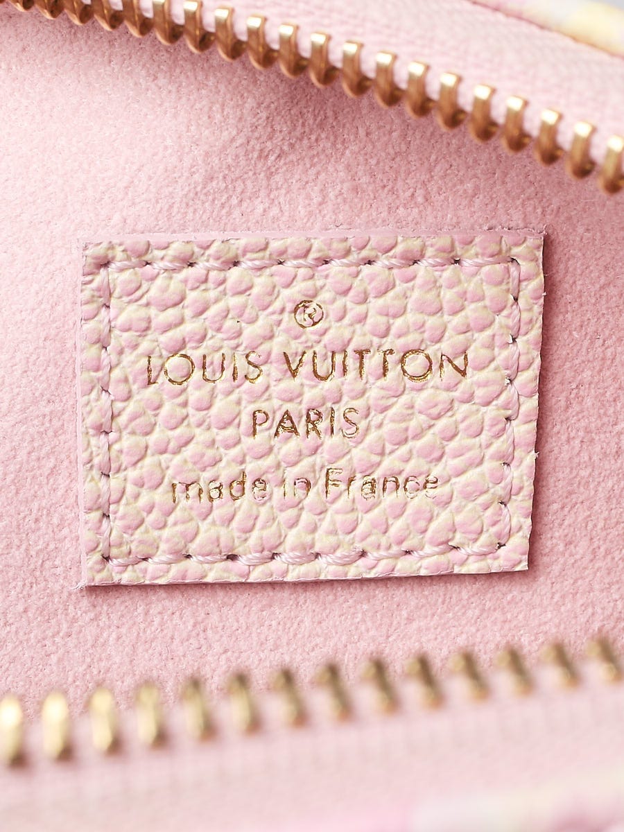 Louis Vuitton Pink Monogram Empreinte Summer Stardust Nano Speedy Leather  ref.632370 - Joli Closet