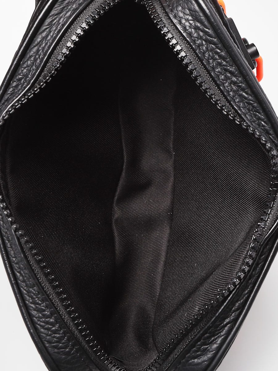 Louis Vuitton Black Taurillon Monogram Leather Soft Pochette Volga  (uniform)