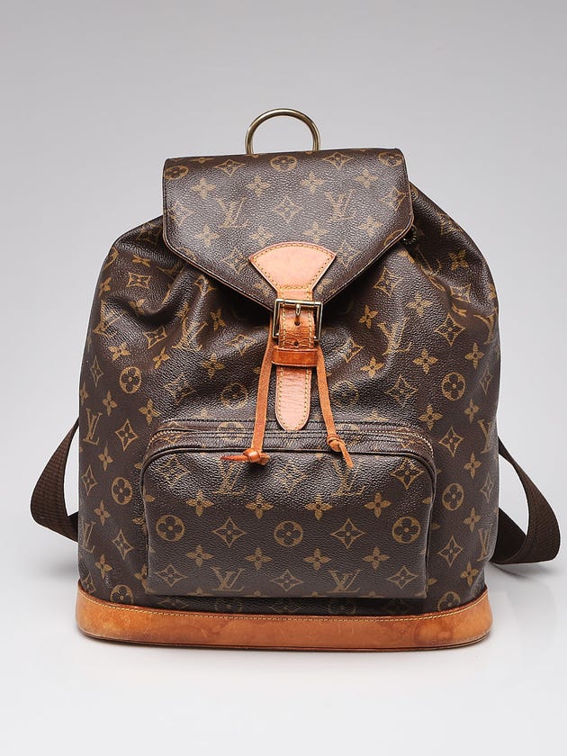 Louis Vuitton Monogram Canvas Montsouris GM Backpack Bag