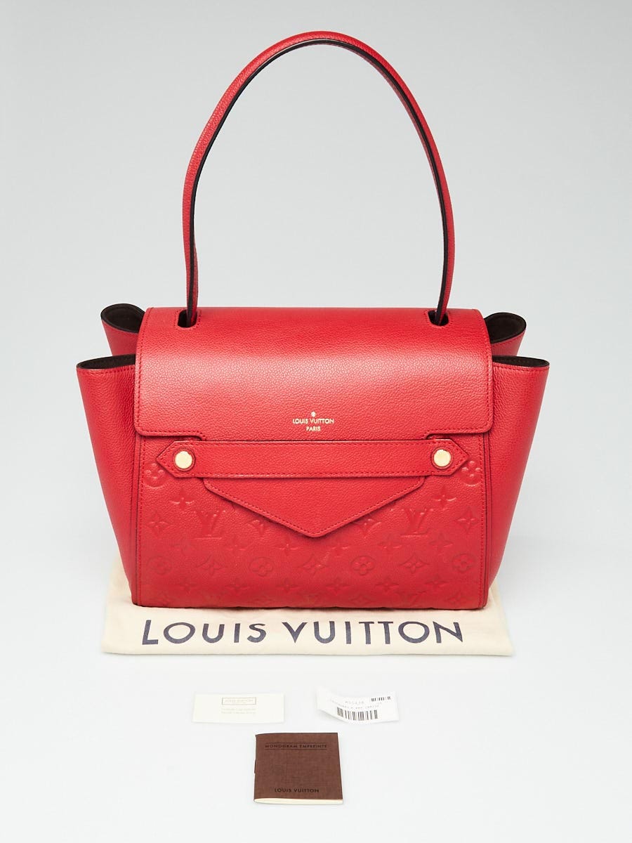 Louis Vuitton Black Monogram Empreinte Leather Trocadero Bag Louis Vuitton