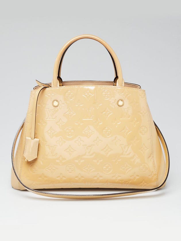 Louis Vuitton Dune Monogram Vernis Montaigne MM Bag