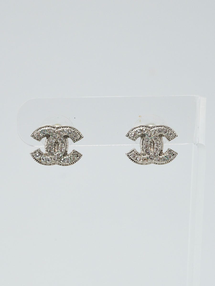 Chanel - Authenticated CC Earrings - Metal Silver for Women, Never Worn, with Tag