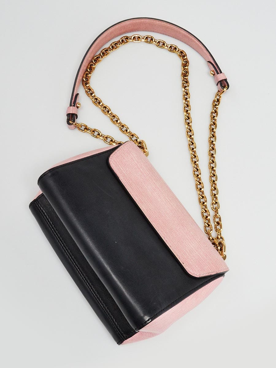 Twist leather crossbody bag Louis Vuitton Pink in Leather - 25082152