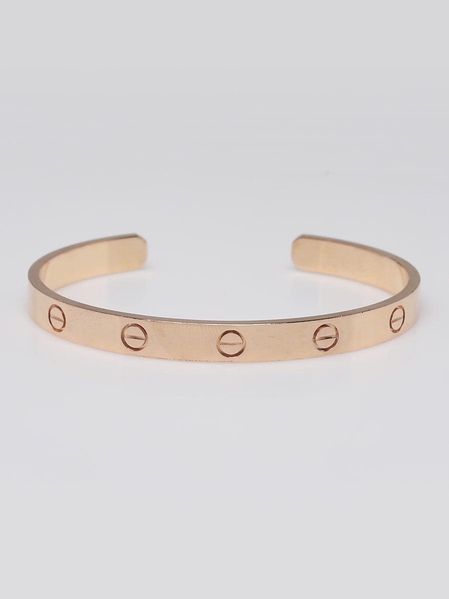 Cartier love cheap open cuff