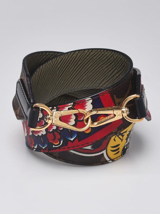 Louis Vuitton Limited Edition Monogram Canvas Kabuki Bandouliere Shoulder Strap