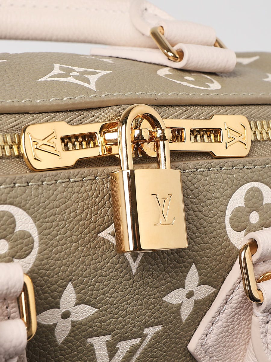 Speedy bag Louis Vuitton Beige in Polyester - 12450453