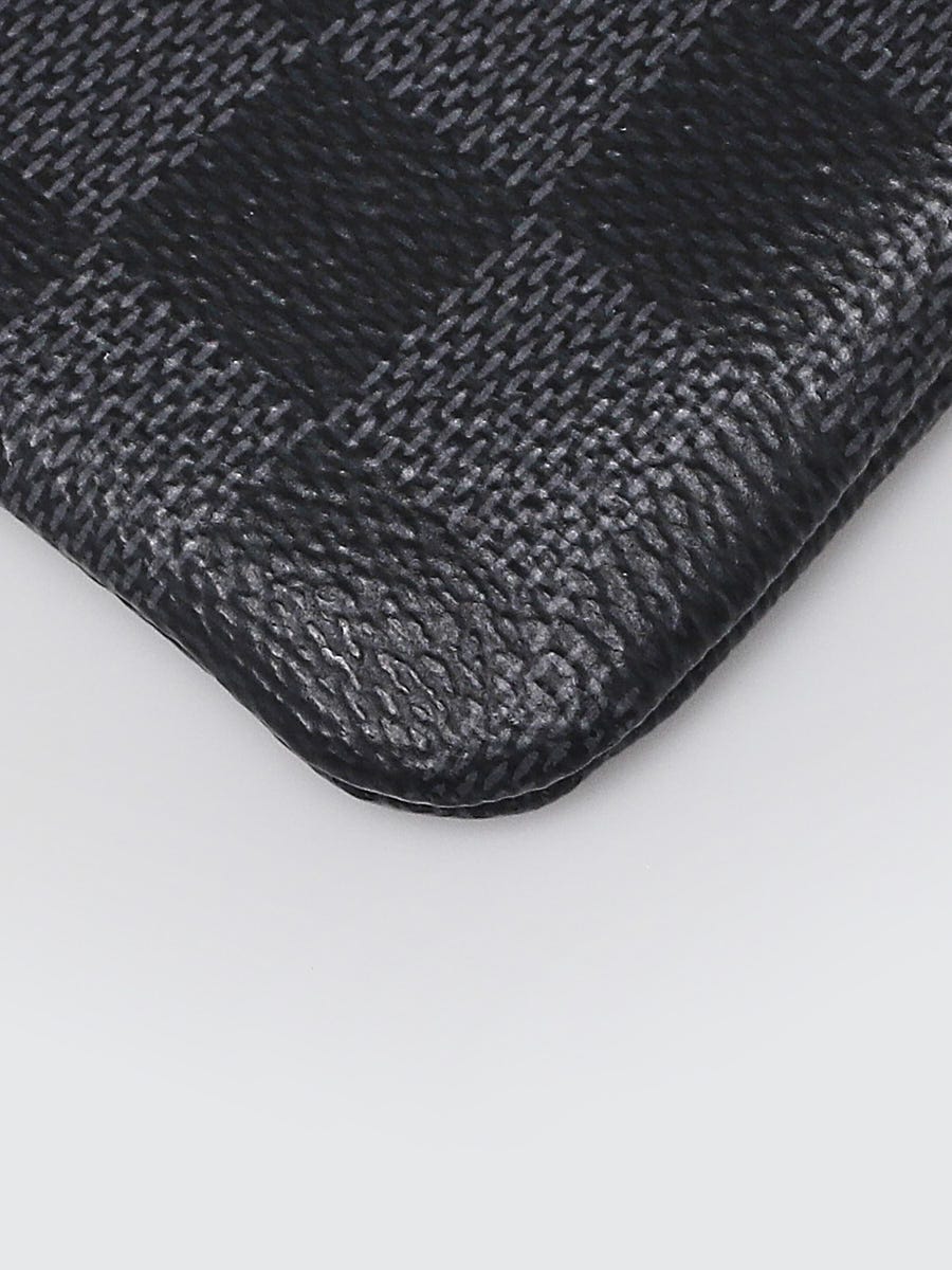 Louis Vuitton Damier Graphite Canvas Pochette Cles Key And Change Holder -  Yoogi's Closet