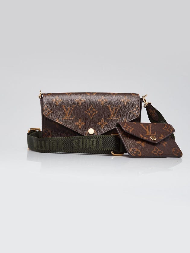 Louis Vuitton Monogram Canvas Felicie Strap and Go Bag