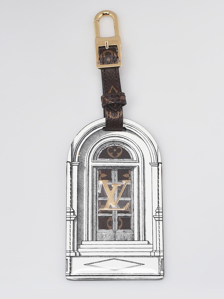 Louis Vuitton x Fornasetti Architettura Luggage Tag Key Holder - Yoogi's  Closet