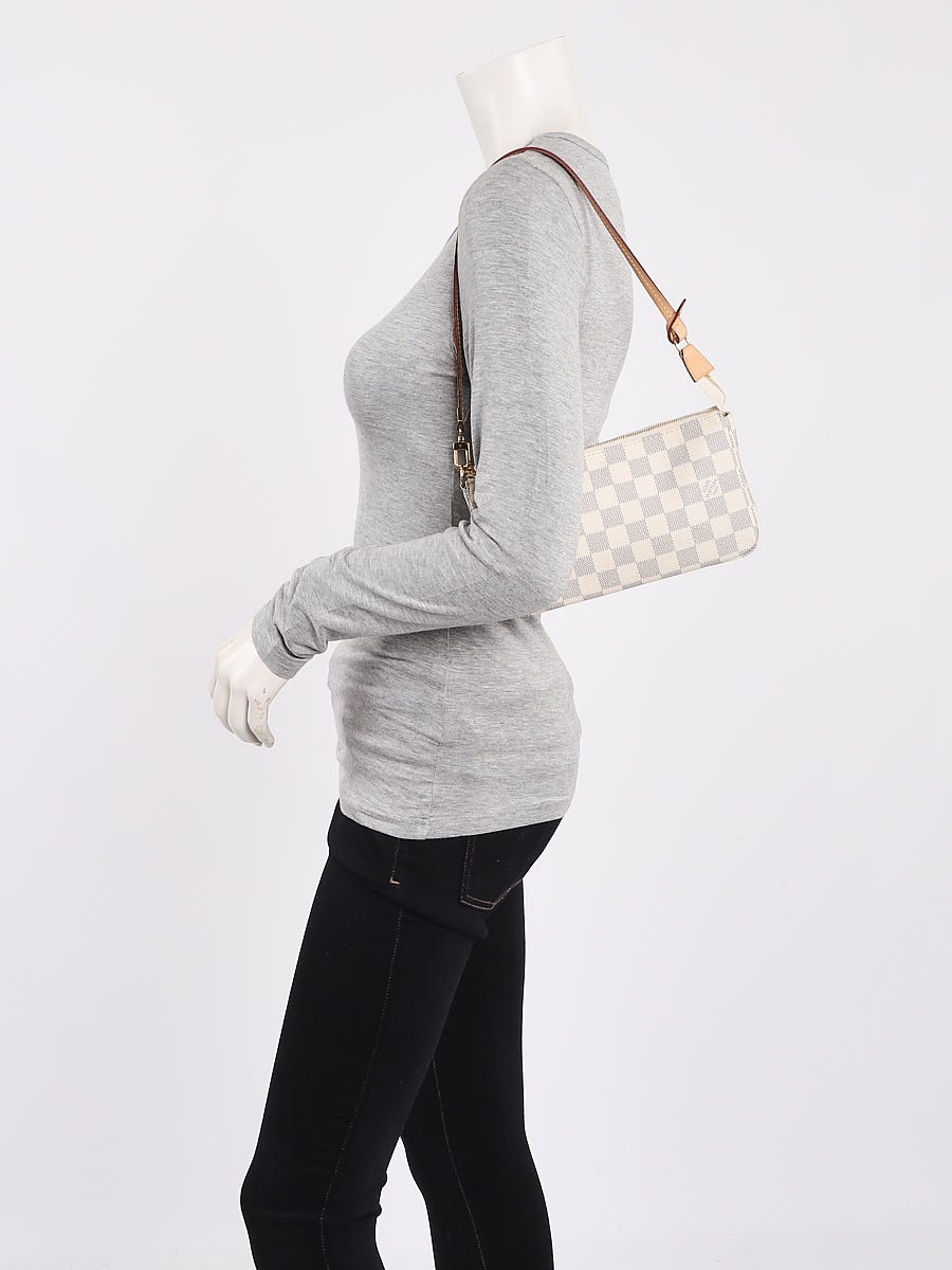 Louis Vuitton Damier Azur Pochette Accessories NM Bag (2012) at