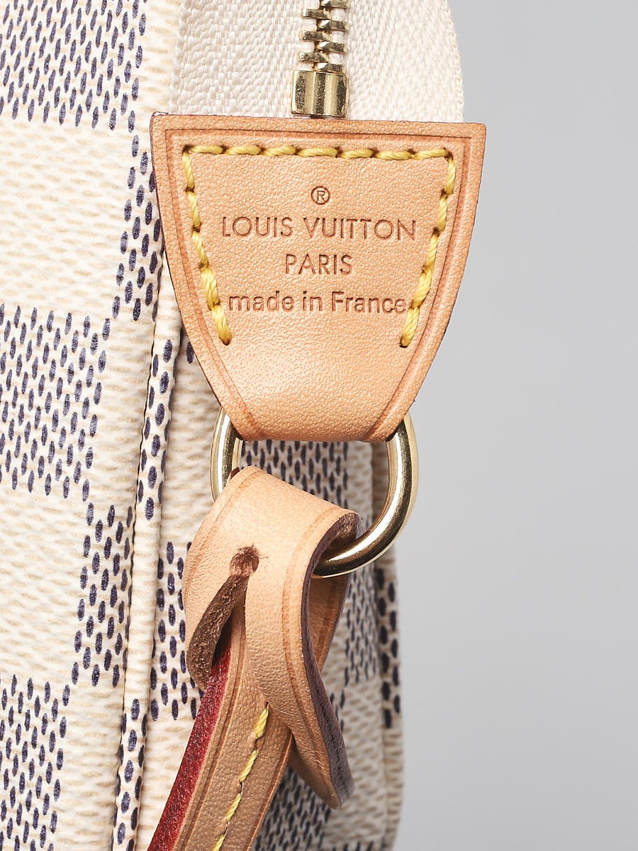 Louis Vuitton Damier Azur Canvas and Leather Eva Pochette Louis Vuitton |  The Luxury Closet