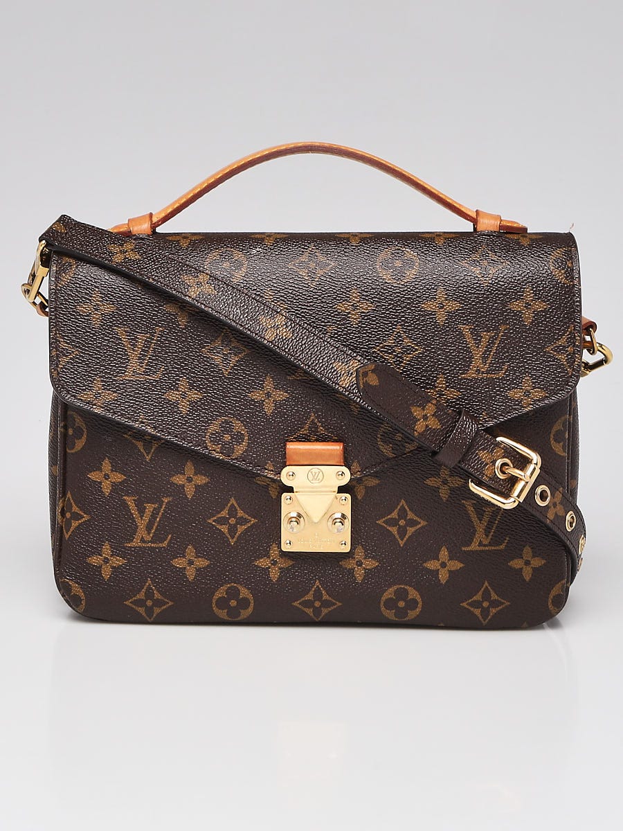 Louis Vuitton - Authenticated Metis Handbag - Leather Black For Woman, Good condition