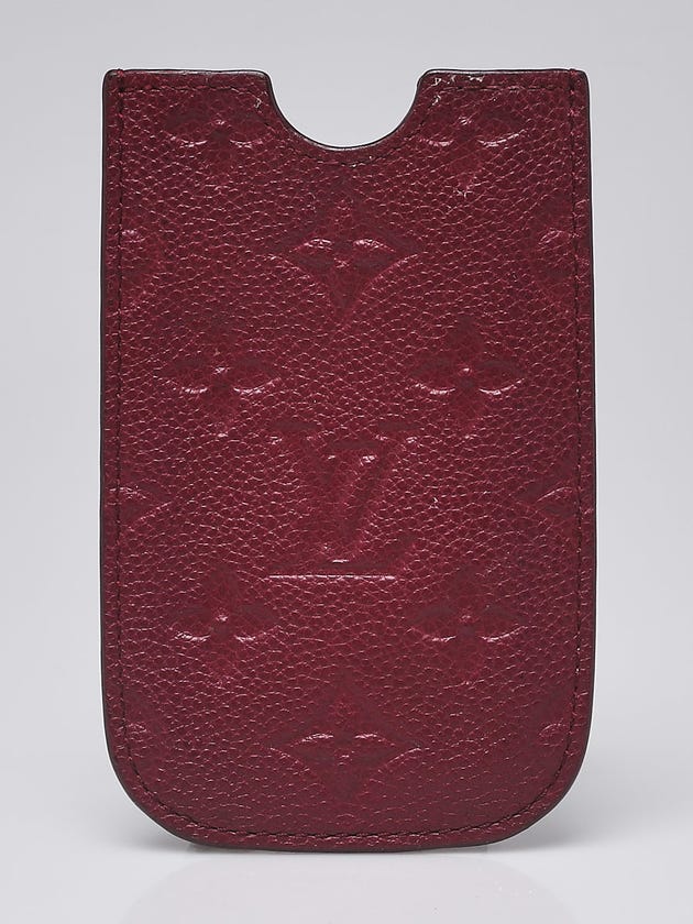 Louis Vuitton Aurore Monogram Empreinte Leather iPhone 4 Softcase