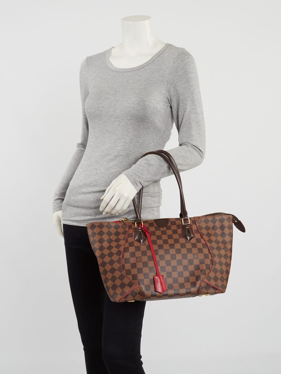 Louis Vuitton Caissa Damier MM Brown Canvas Tote Bag