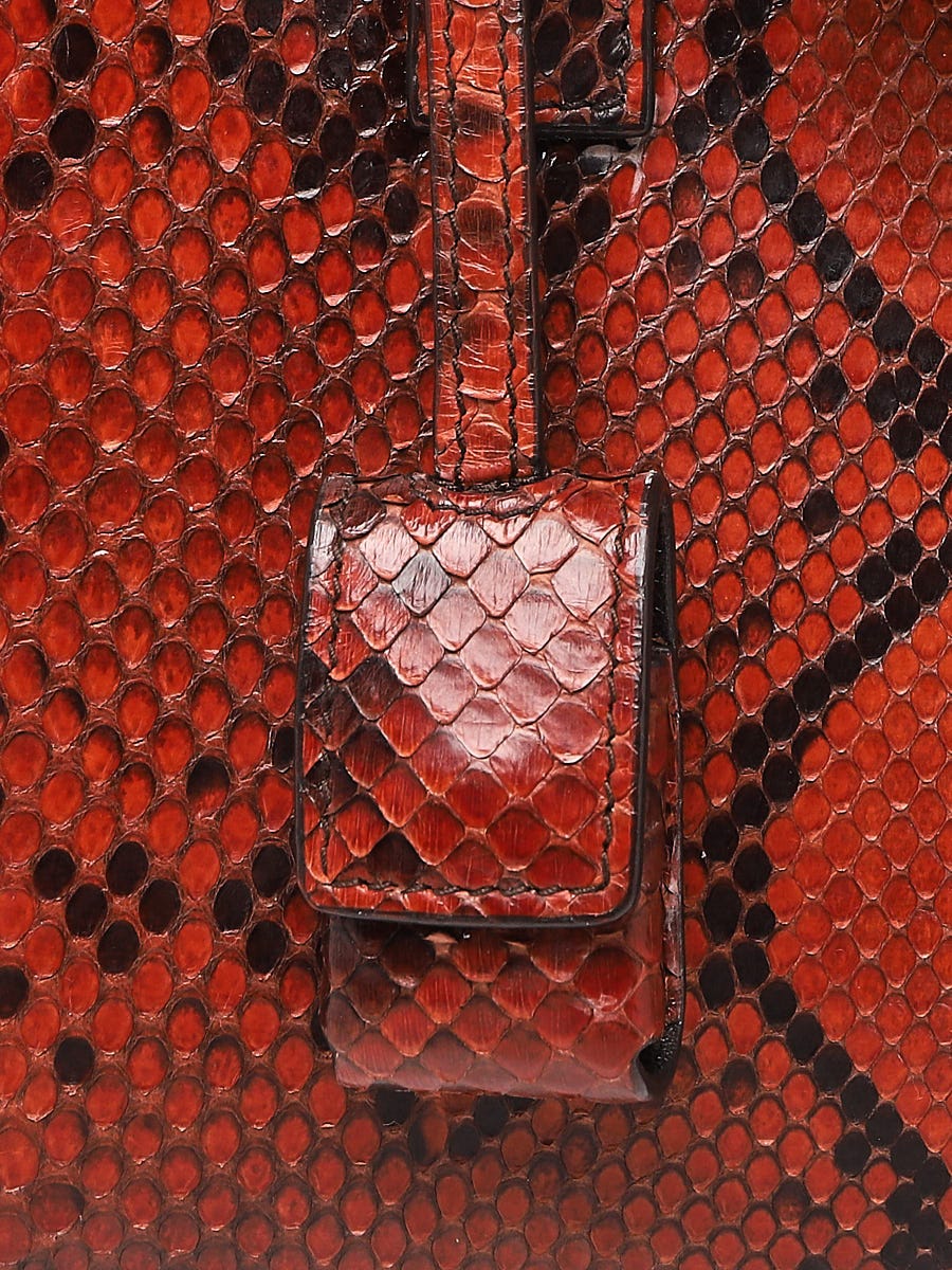 Saint laurent snakeskin online bag