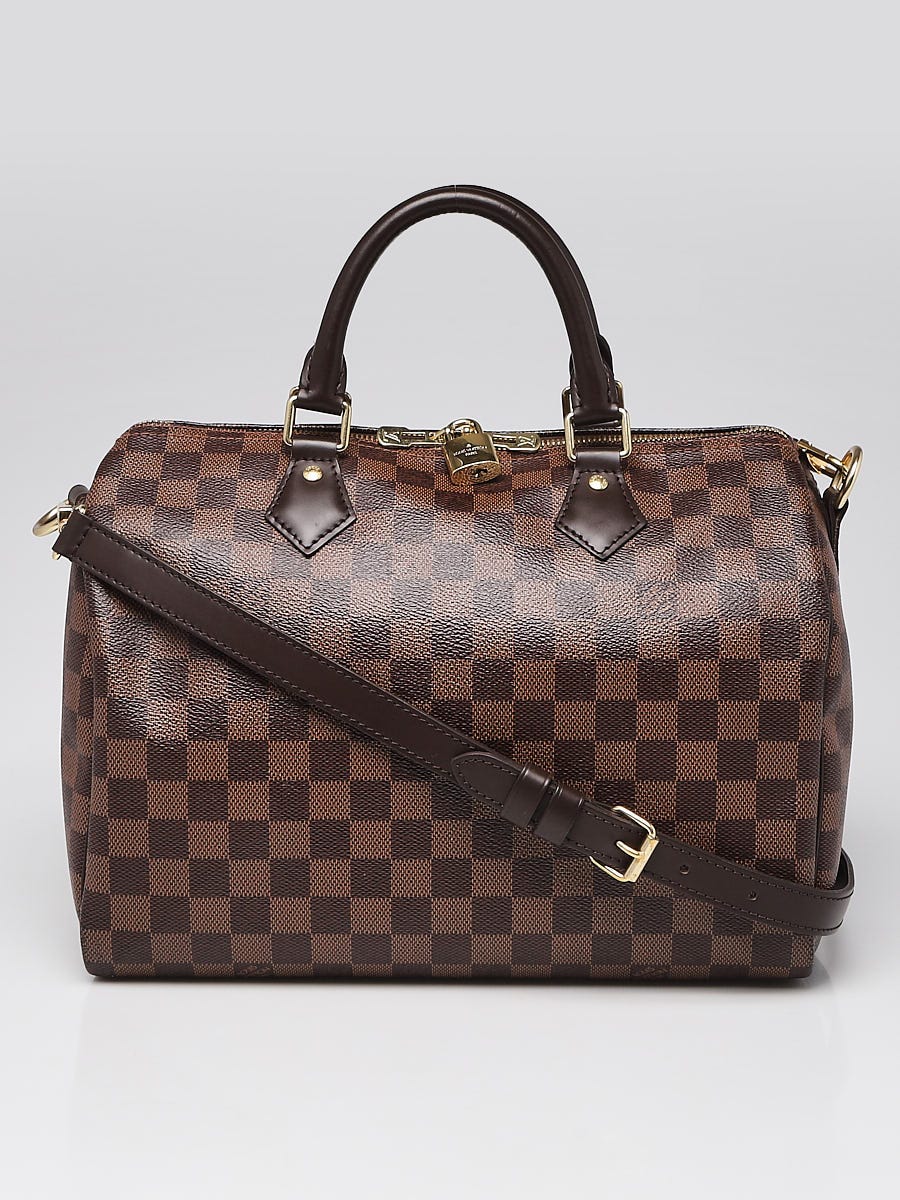 Louis Vuitton Damier Canvas Speedy 30 Bandouliere Bag - Yoogi's Closet