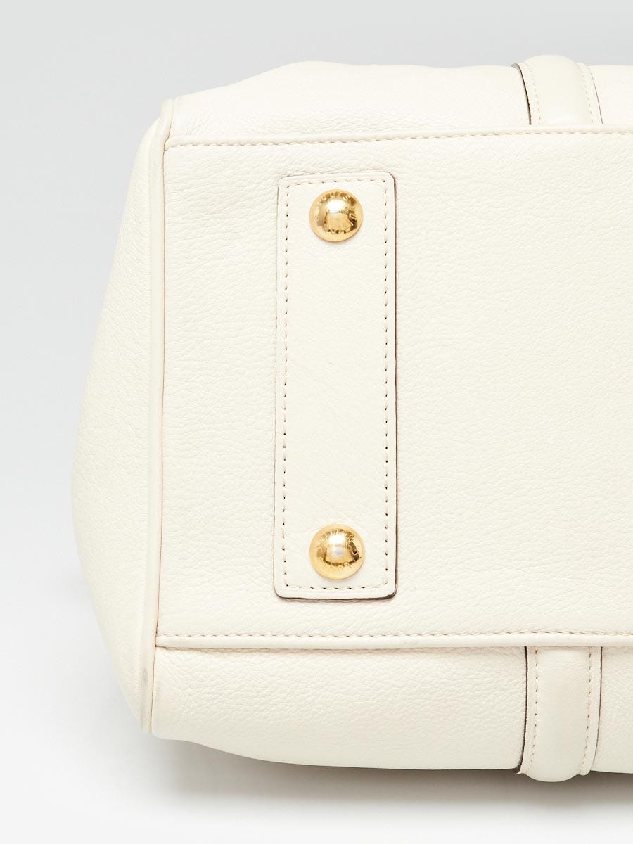 Louis Vuitton Cream Calf Leather Sofia Coppola mm Bag