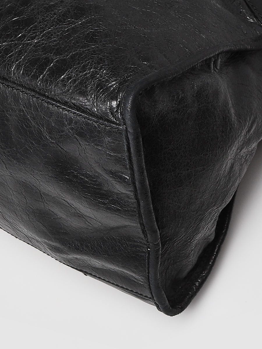 Balenciaga Black Lambskin Leather Giant 21 Part Time Bag | Yoogi's