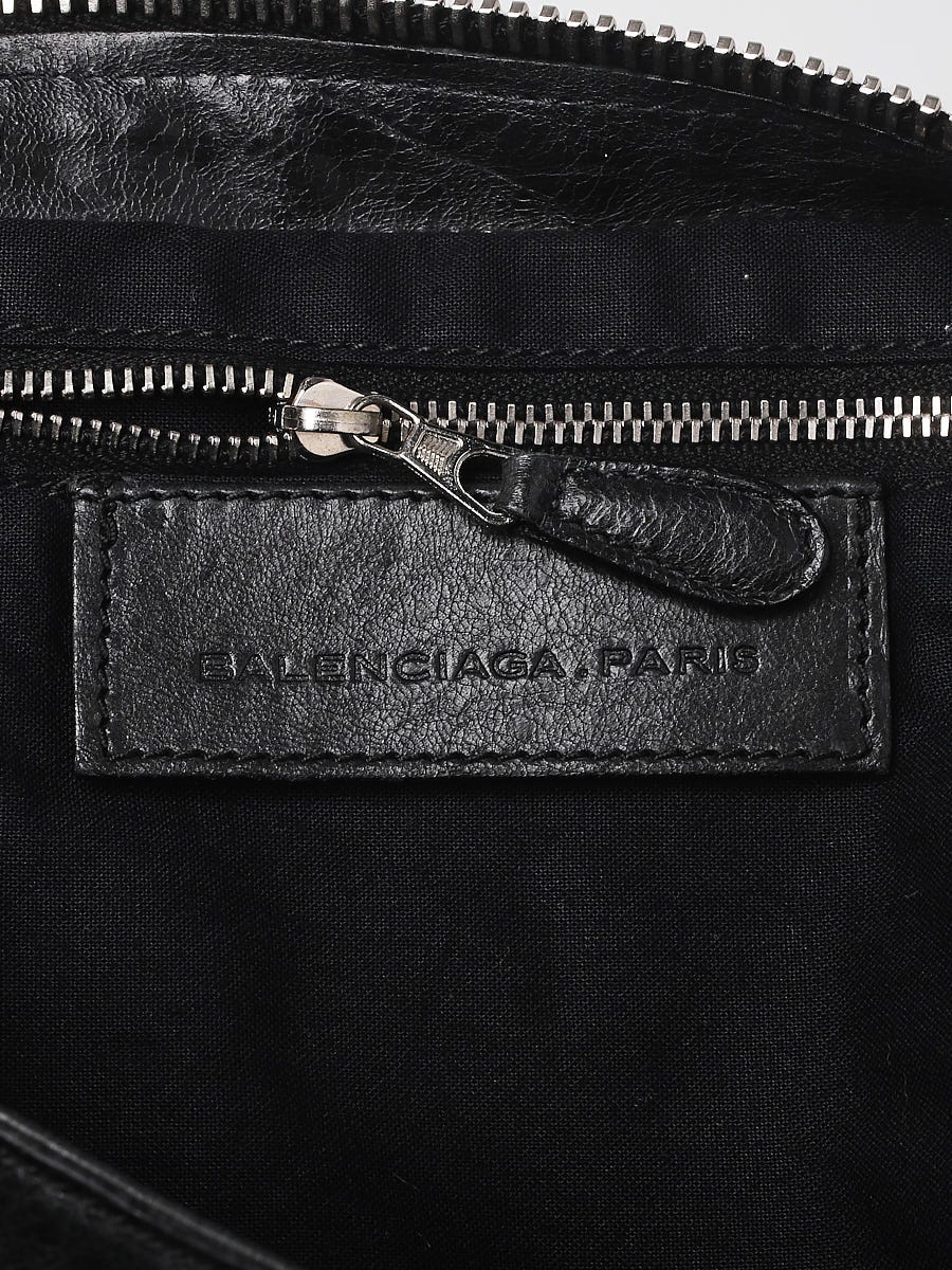 Balenciaga Black Lambskin Leather Giant 21 Part Time Bag | Yoogi's