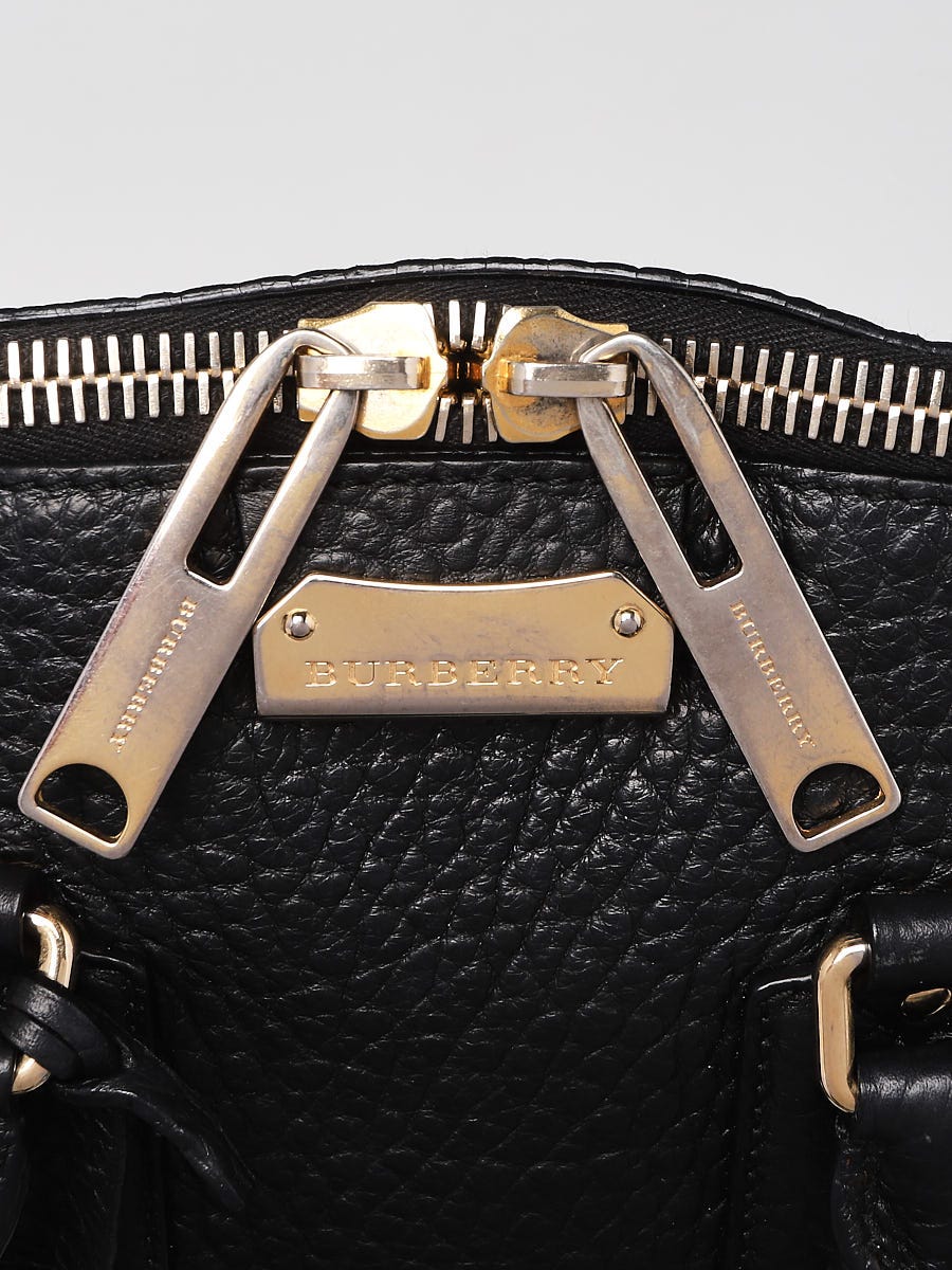 leather burberry bag