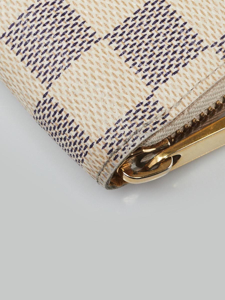 Louis Vuitton – Louis Vuitton Zippy Wallet Damier Azur Illustre