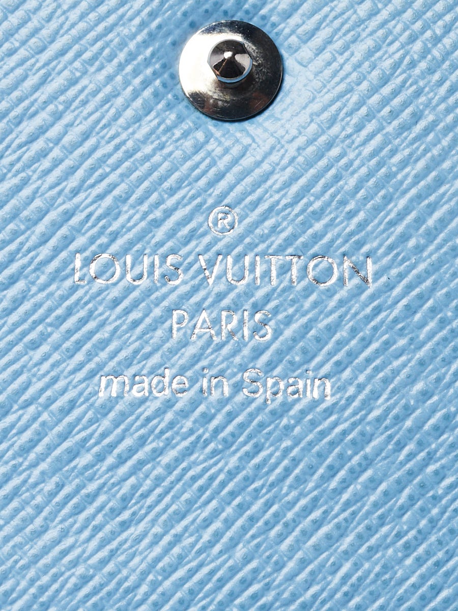 Louis Vuitton Blue Epi Leather Emilie Wallet