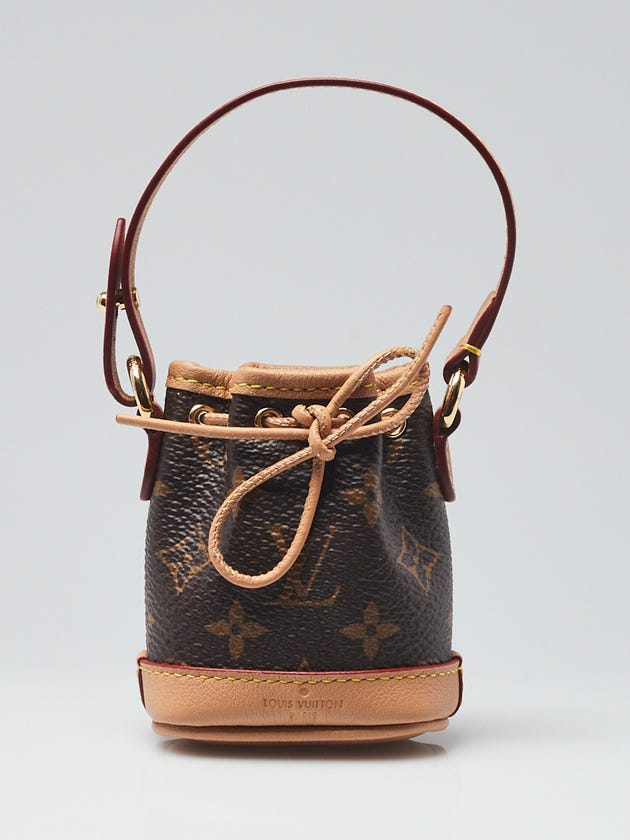 Louis Vuitton Monogram Canvas Micro Noe Bag Charm