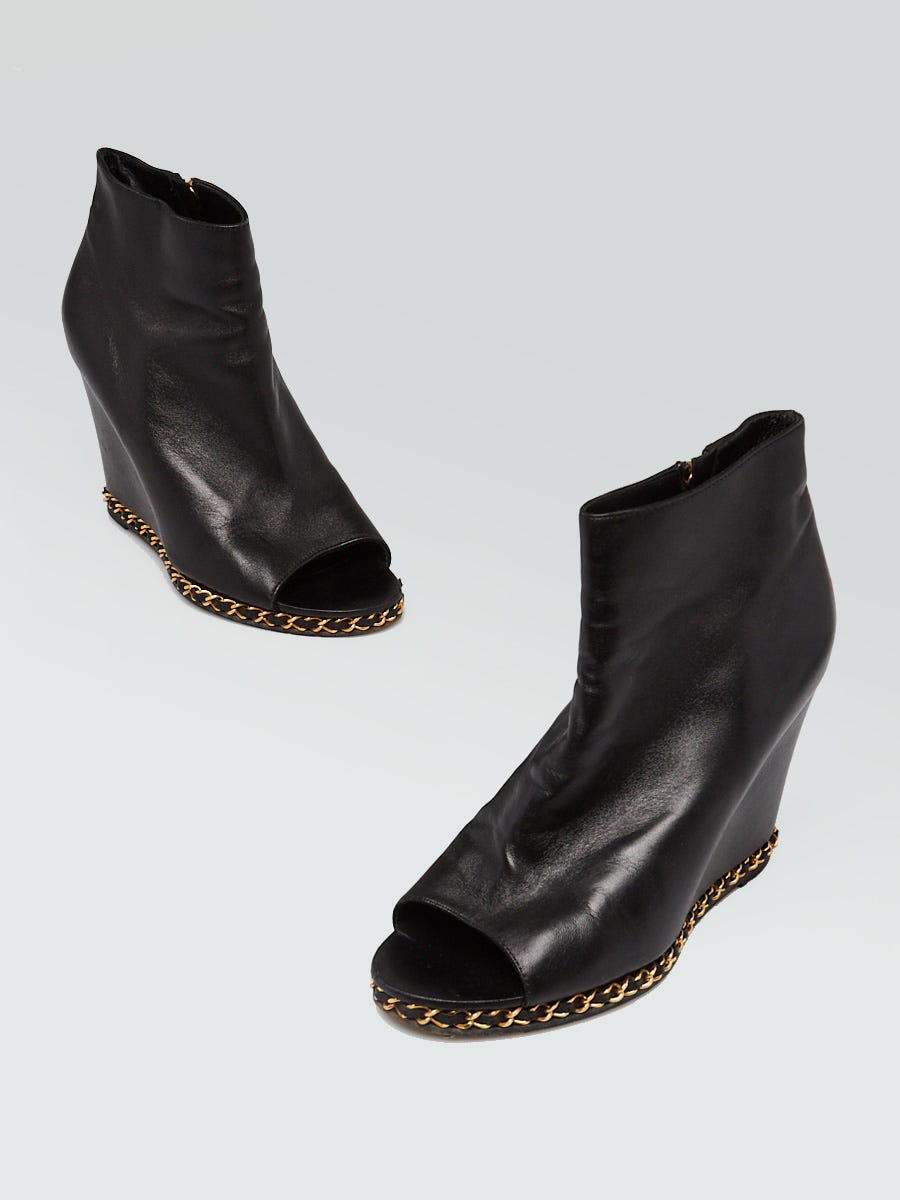 chanel womens boots size