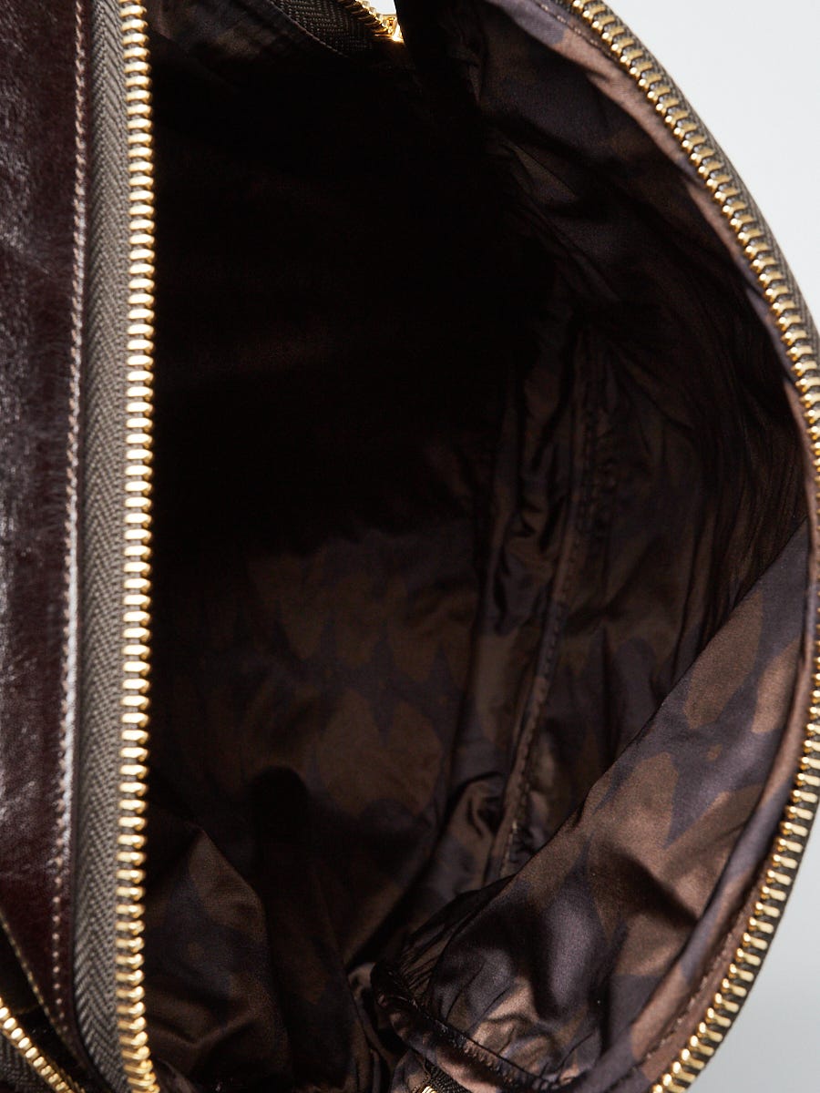 Louis Vuitton Runway Dark Brown Cuir Soana Leather Sac Wash 1LV418a –  Bagriculture