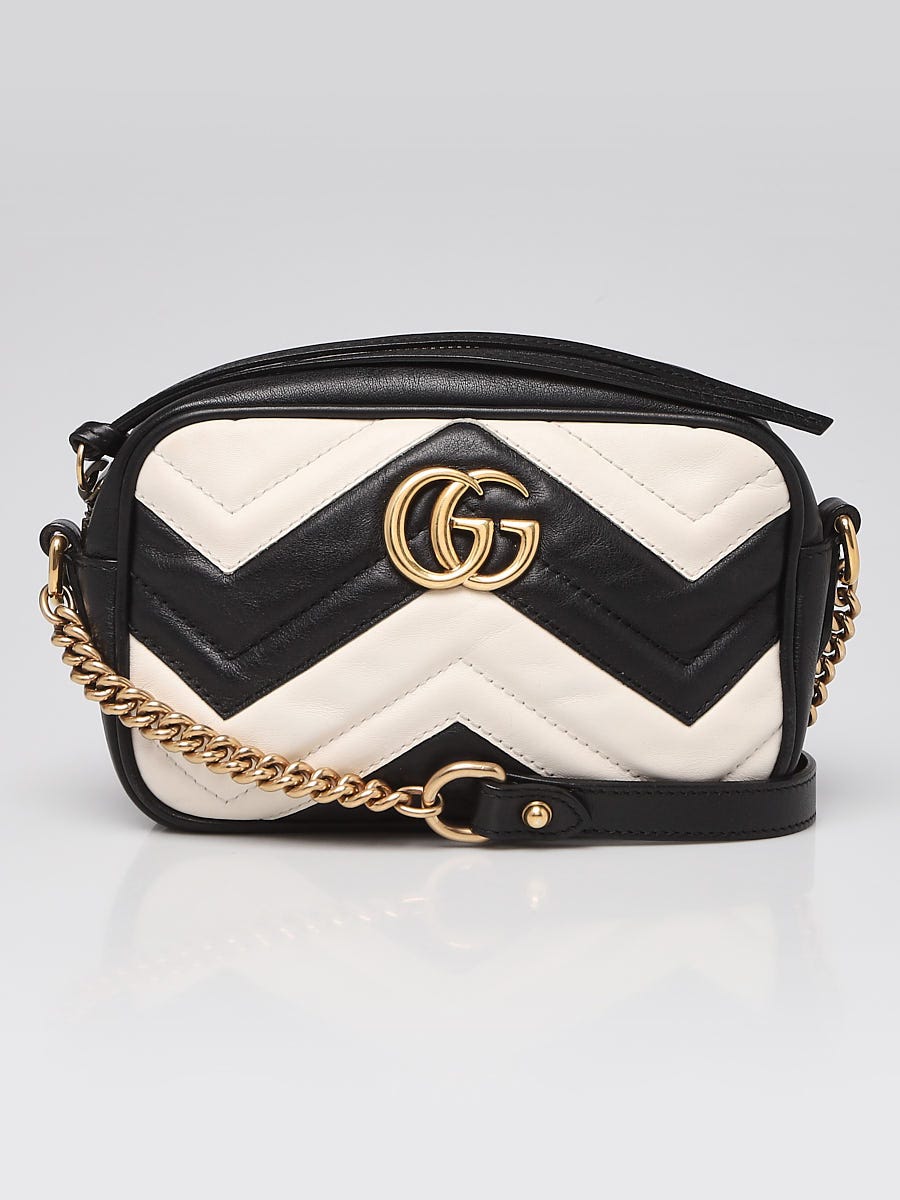 GUCCI Marmont mini white bag leather scratch off after one month