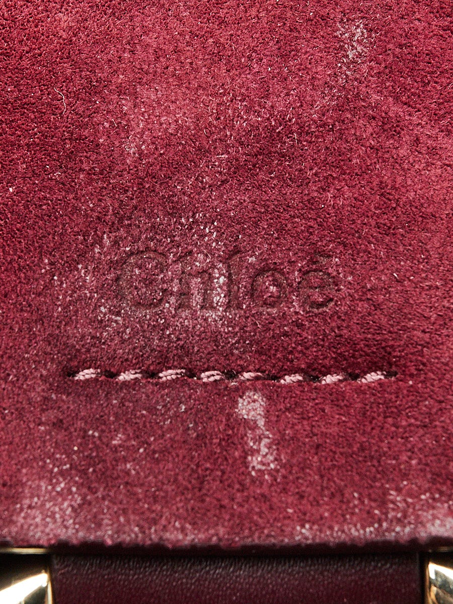 Chloé - Faye Deep Ocean Leather & Suede Small Crossbody