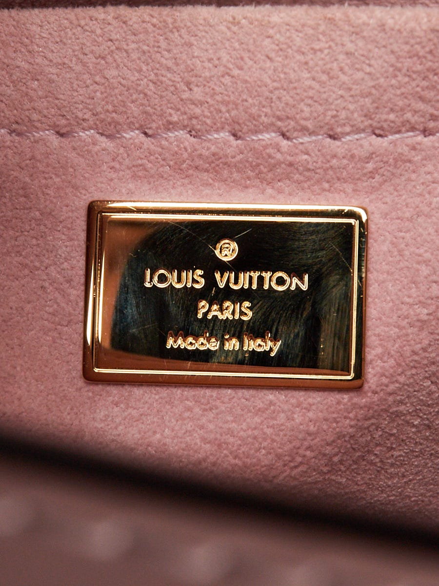 Louis Vuitton Rose Ballerine Monogram Vernis Leather Spring Street