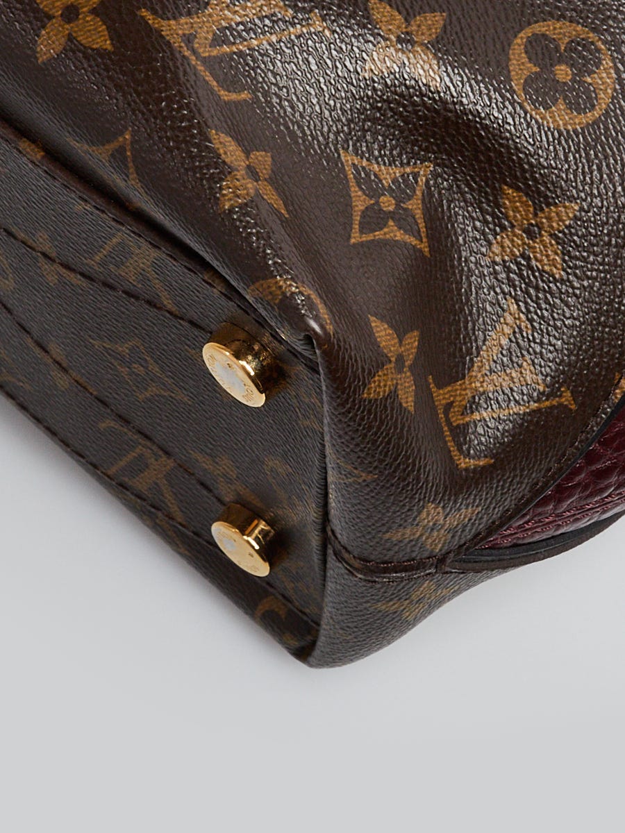 Louis Vuitton Limited Edition Bordeaux Exotique Monogram Majestueux PM Tote  Bag - LabelCentric