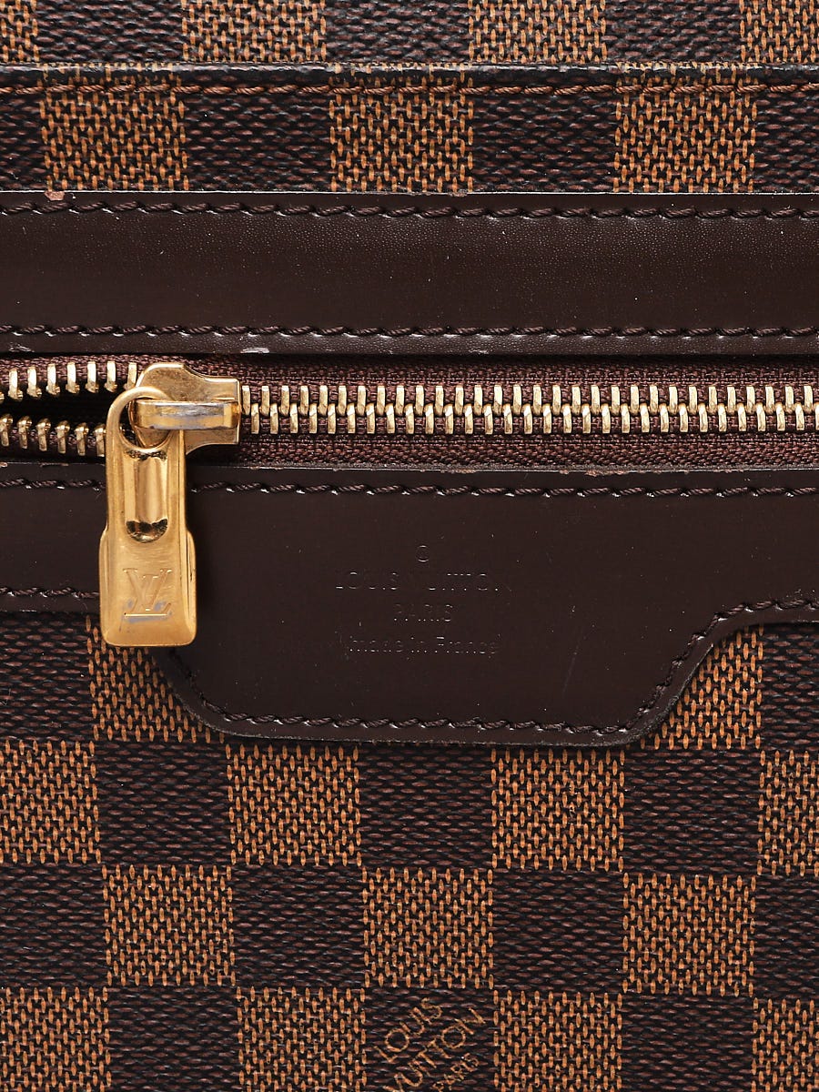 Louis Vuitton Dark Brown Strap Goldtone for Pegase Damier Ebene
