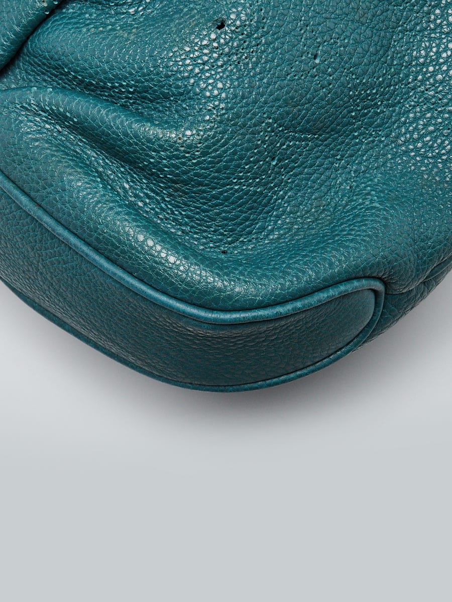 Louis Vuitton Lagon Monogram Mahina Leather L Bag - Yoogi's Closet