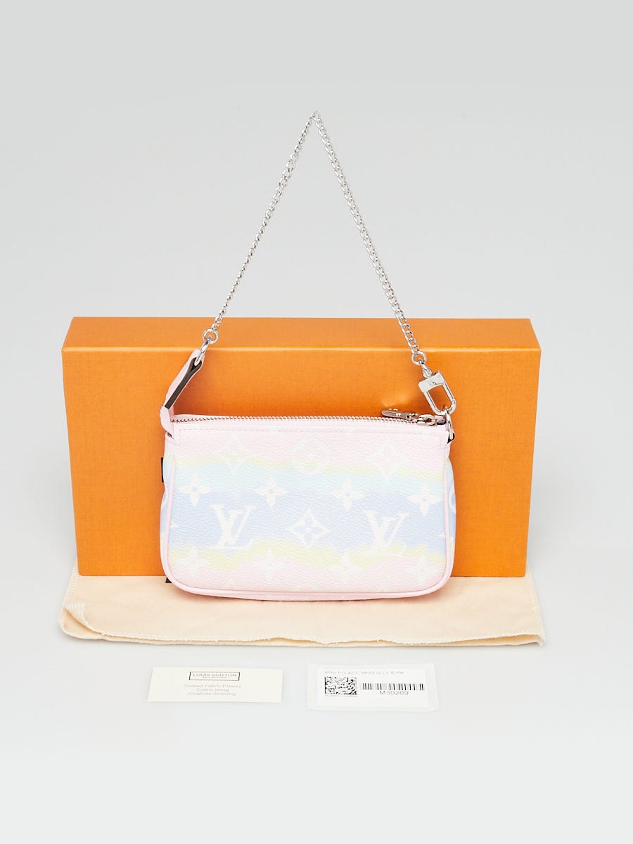 Preloved Louis Vuitton Pastel Monogram Escale Mini Pochette SF2210 110123