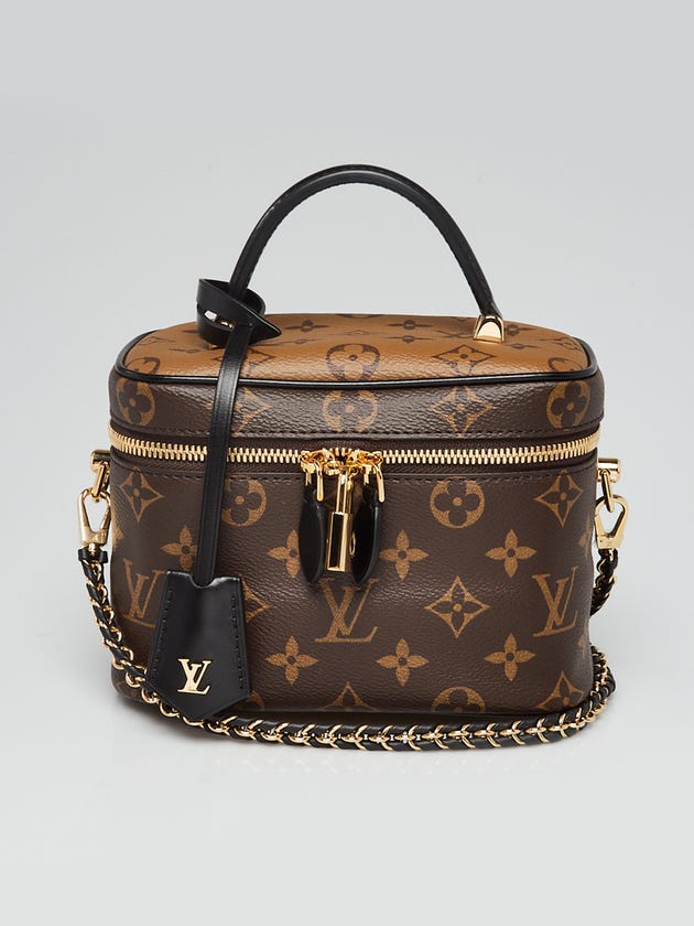 Louis Vuitton Monogram Reverse Canvas Vanity PM Bag