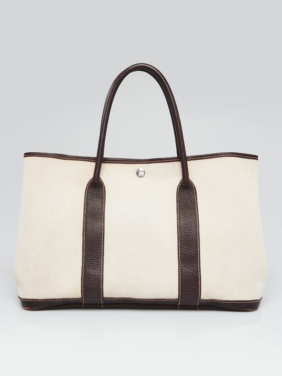 women's leather canvas garden party tote bag Crossbody shoulder bag handbag
