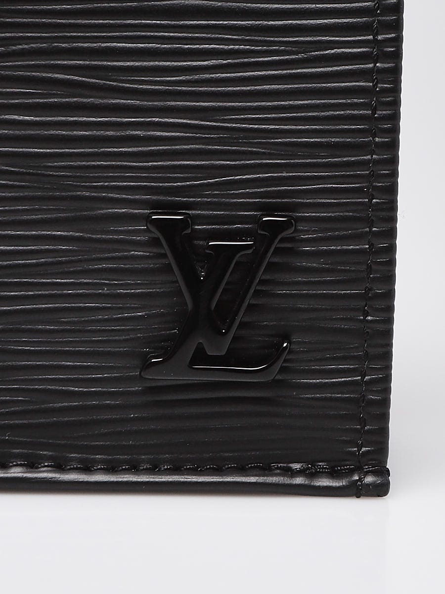 Louis Vuitton - Petit Sac Plat - Epi Leather - Black - SHW - Pre