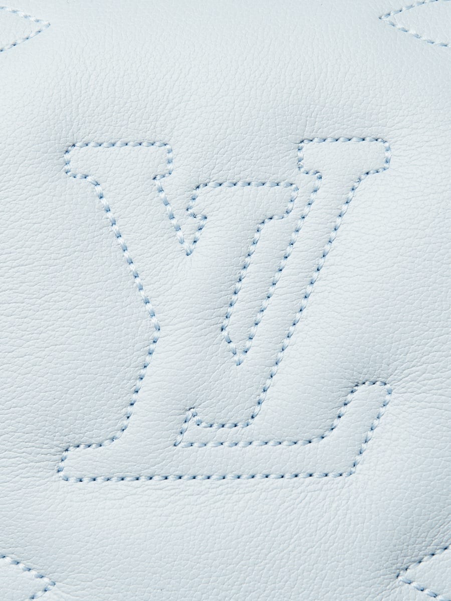 Louis Vuitton Wallet On Strap Bubblegram Blue Glacier in Calfskin Leather  with Gold-tone - US