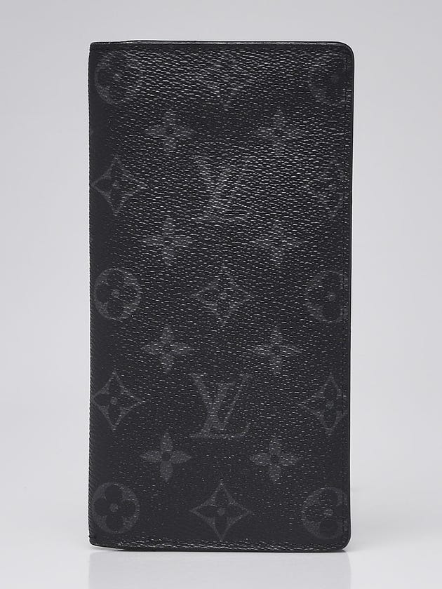 Louis Vuitton Monogram Eclipse Canvas Brazza Wallet